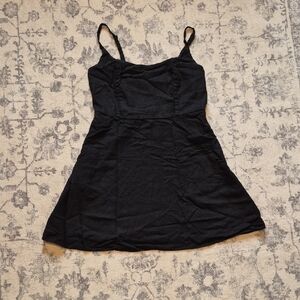 Elegant Black Mini Dress